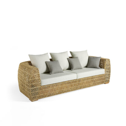 Sofá 3 plazas rattan "Ícarus"