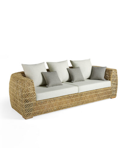 Sofá 3 plazas rattan "Ícarus"