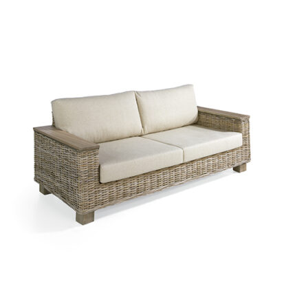 Sofá 3 plazas rattan "Toronto"