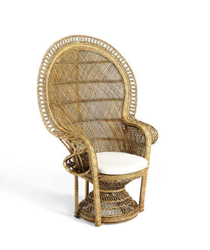 Sillón auxiliar rattan "Emmanuel Natural"