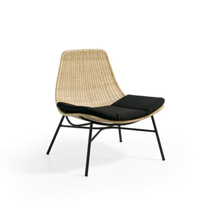 Sillón auxiliar rattan "Kina"