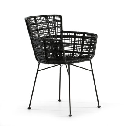Sillón Auxiliar Rattan y Forja
