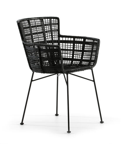 Sillón Auxiliar Rattan y Forja