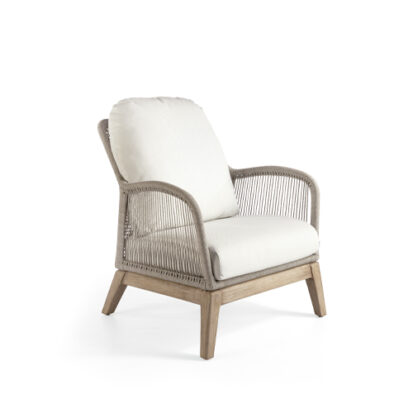 Sillón madera cuerda "Licata"