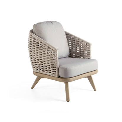 Sillón madera cuerda "Michigan"