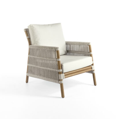 Sillón rattan cuerda "Modesto"