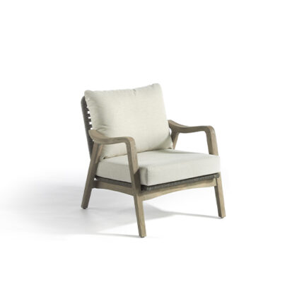 Sillón madera cuerda "Norwich"