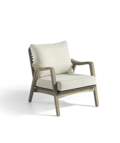 Sillón madera cuerda "Norwich"