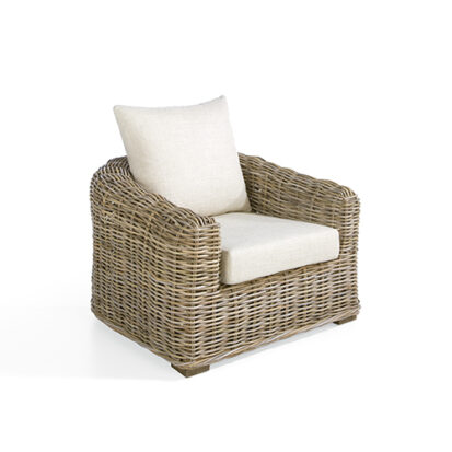 Sillón rattan "Pardo"