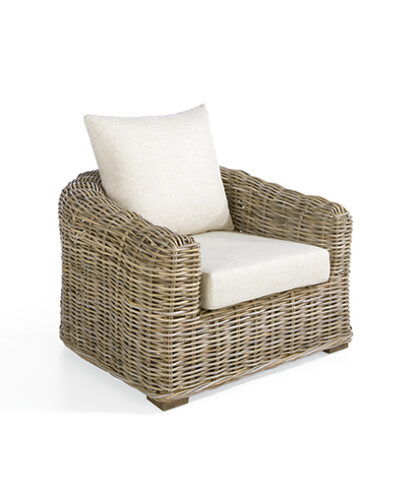 Sillón rattan "Pardo"