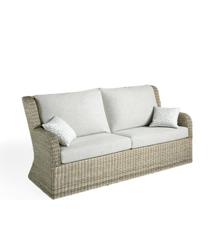 Sofá 3 plazas rattan "Bomel"