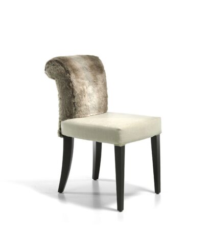 Silla Comedor Tapizada "Luxury Coyote Brown"