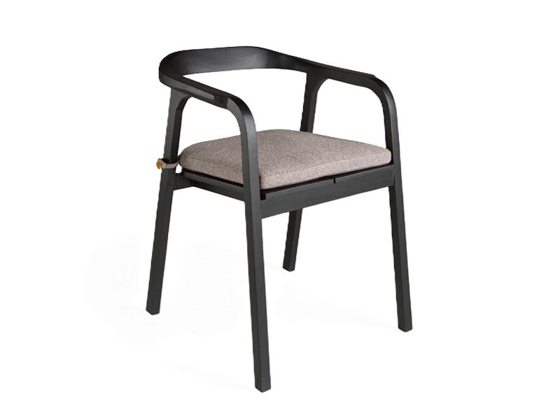 Sillón Comedor Amber Negro