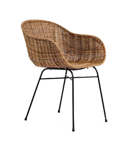 Sillón Comedor Rattan & Forja "Beirut"