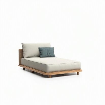 Tumbona exterior simple "Umbra"